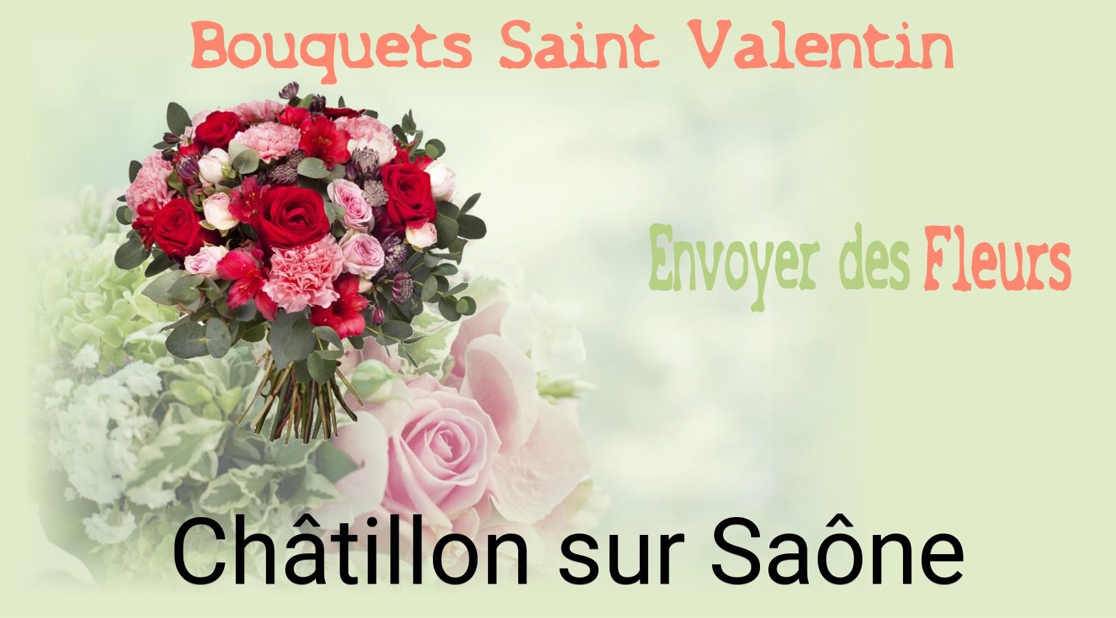 Roses de Saint-Valentin livrées à Châtillon-sur-Saône